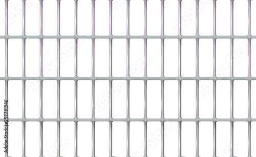 Realistic background prison iron interior. Jail cells modern with bars. Banner vector detailed illustration metal lattice. Detention centre cell metallic. Isolated way, freedom concept grid.