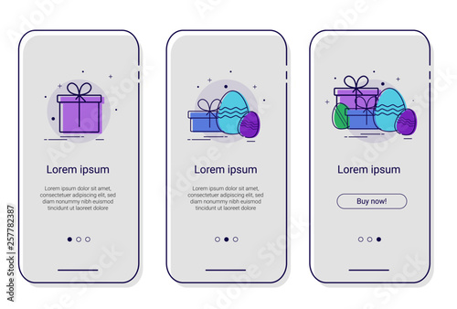 line thin onboard startup easter eggs app 