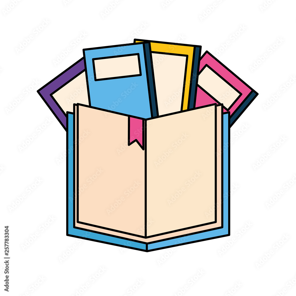 open book isolated icon open book isolated icon