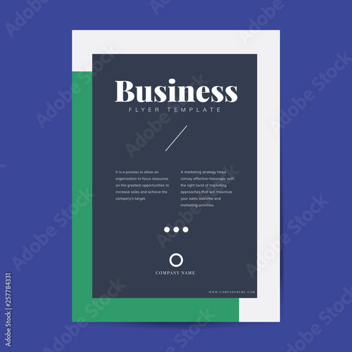 Corporate brochure and poster template