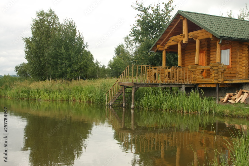 old wooden house