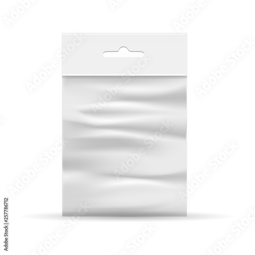 Realistic plastic pocket bag