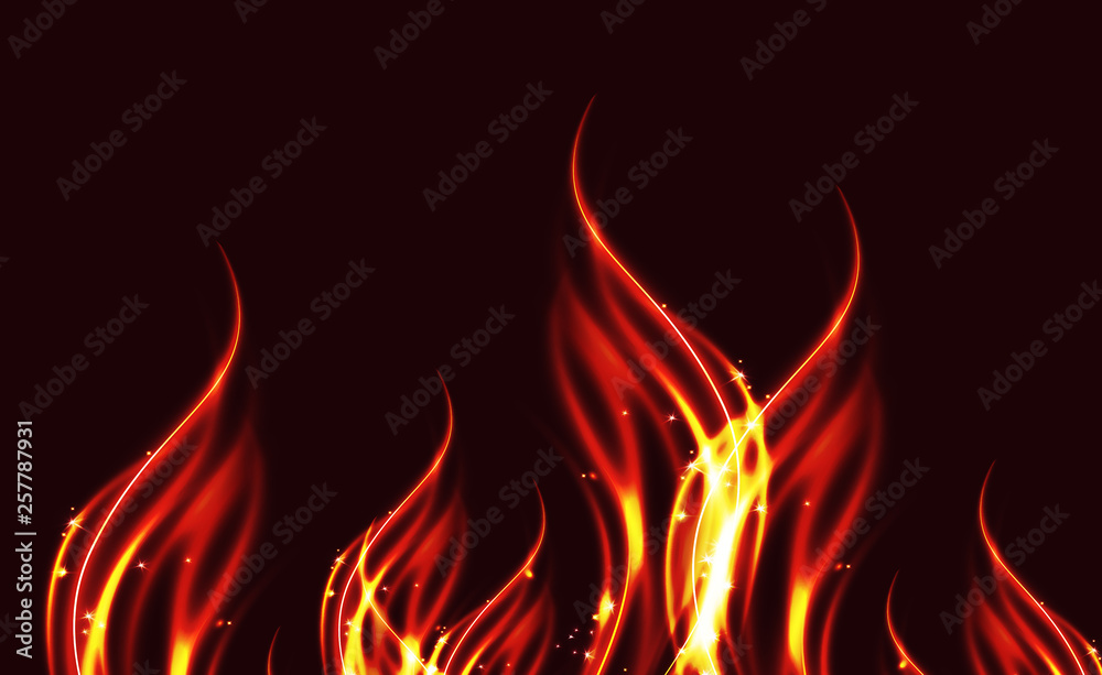 Abstract Fire. vector illustration. Abstract Fire. vector illustration.