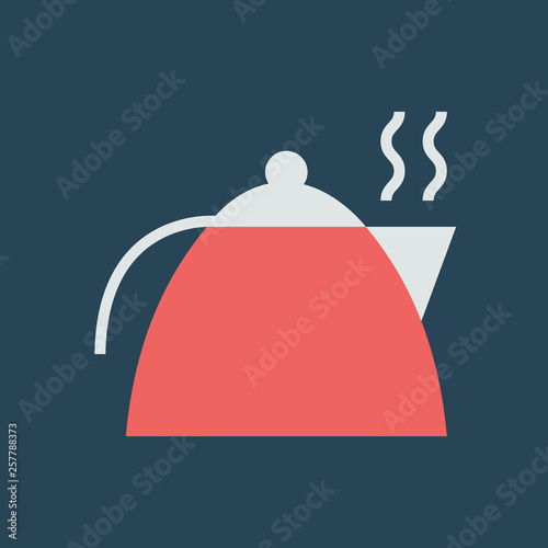 Silhouette icon kettle