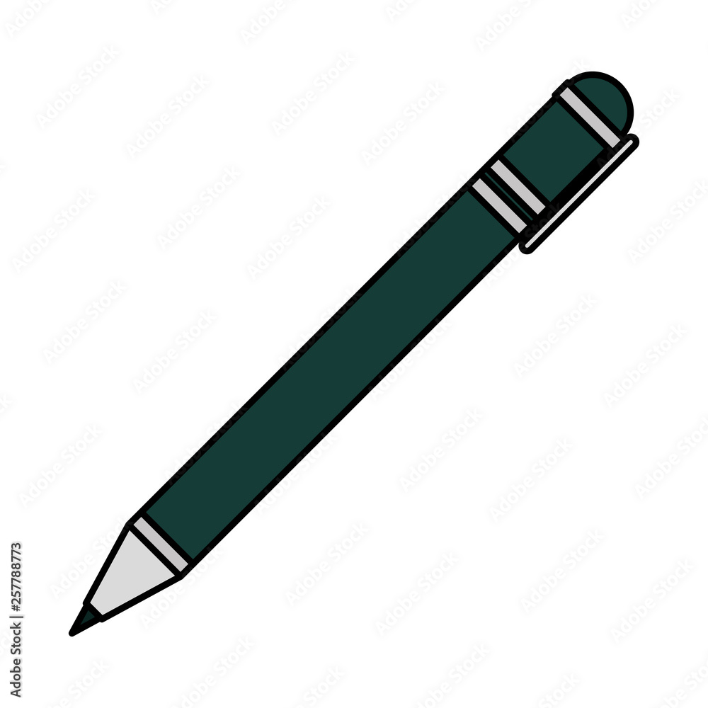 pen writer isolated icon pen writer isolated icon