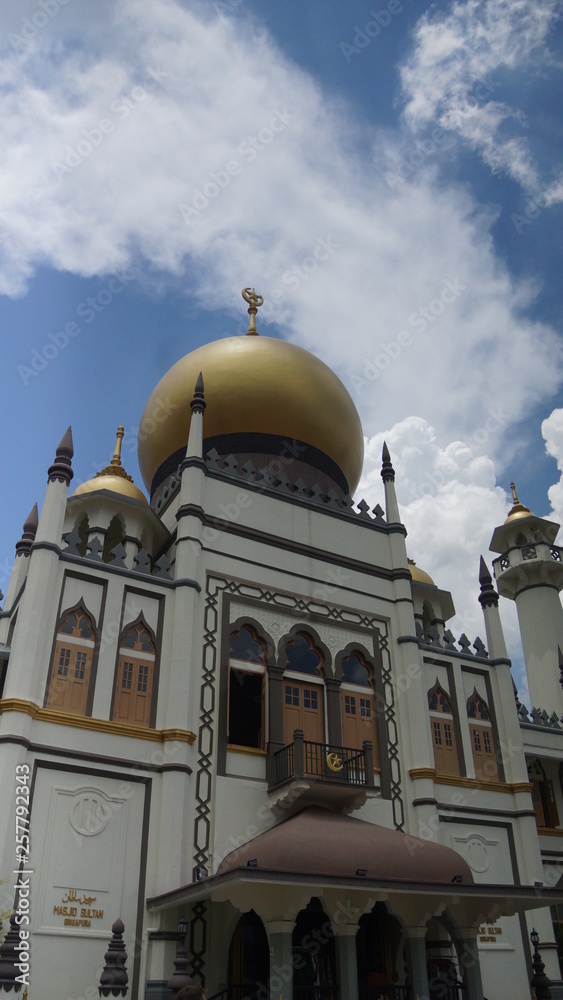 Islamic Architecture with Arabic influence in Singapore
