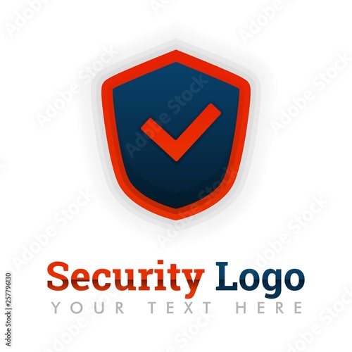 Security logo template for advisor, consultant, antivirus, hacking, safety, software, technology, internet, storage, bug hunter, delivery, e-commerce.can be for web, banner, flyer, brochure, mobile