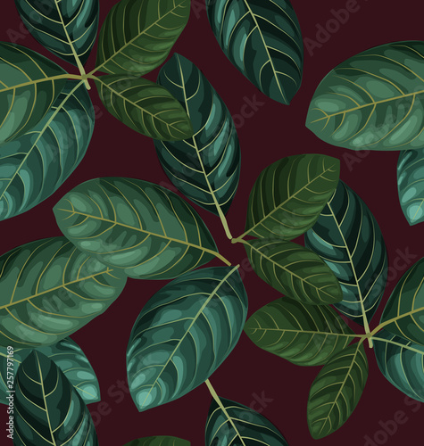 Foliage seamless pattern2 photo