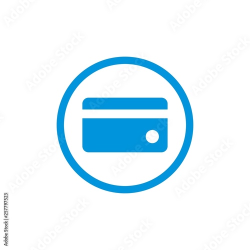 credit card icon vector