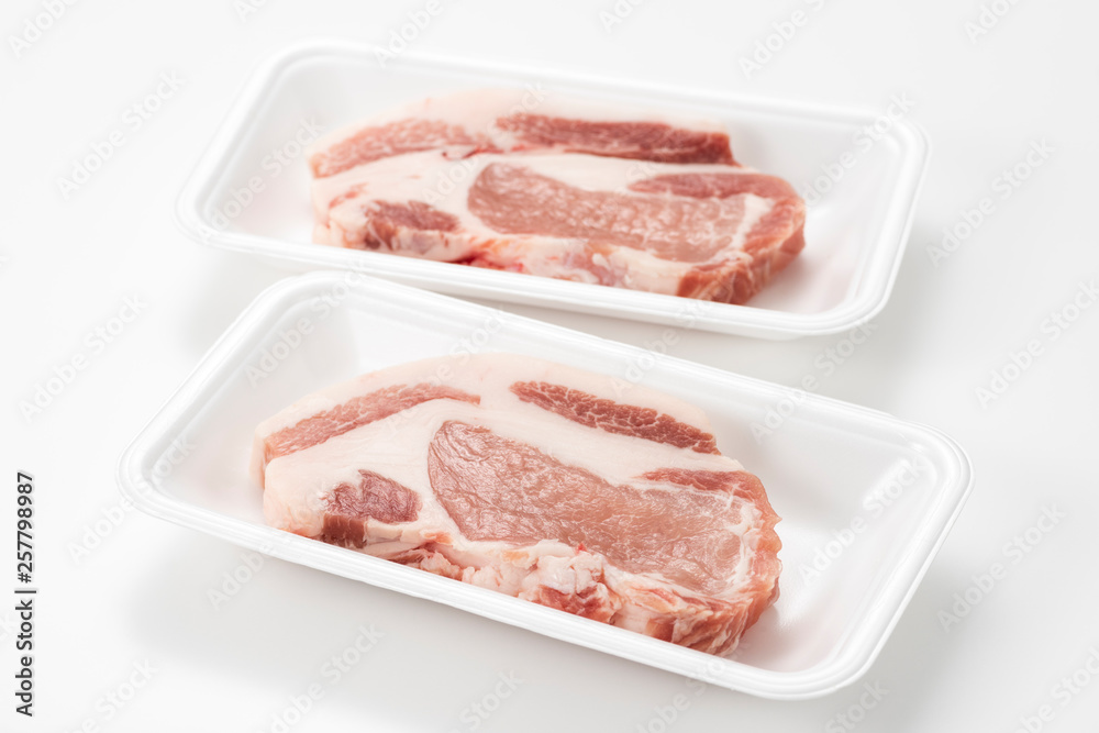 パック入り豚肉 パック入り豚肉