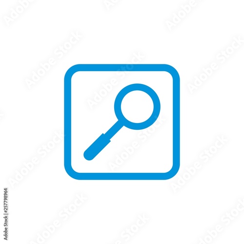 search icon and symbol vector