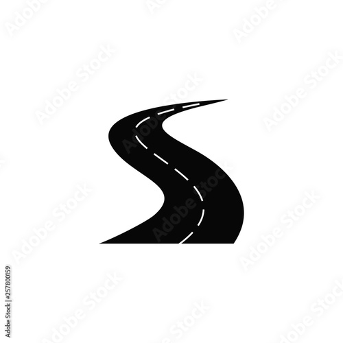 letter s highway icon photo