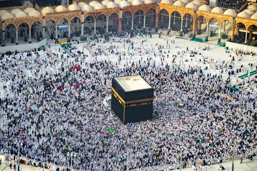 La kaaba vue de haut