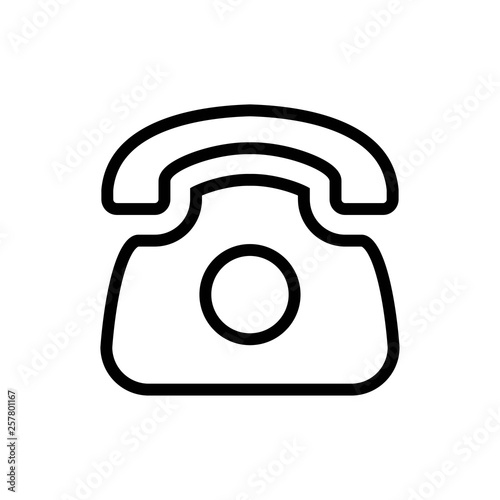 phone icon vector design