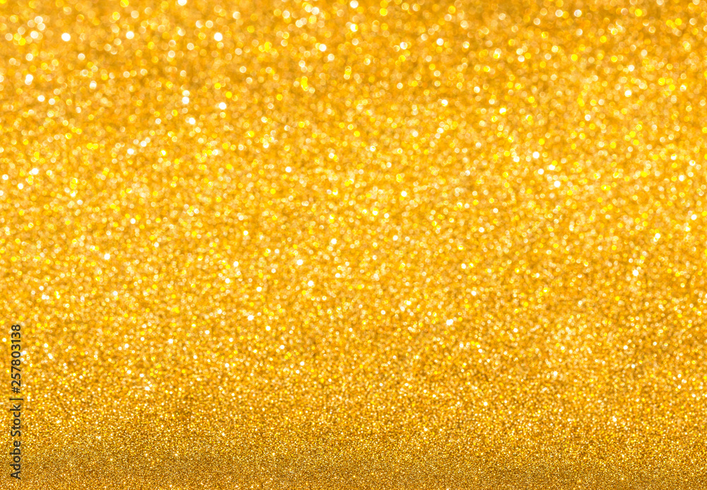 Gold glitter background