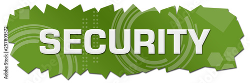 Security Green Technical Background Cutout 
