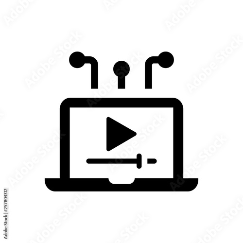 Online training lecture icon