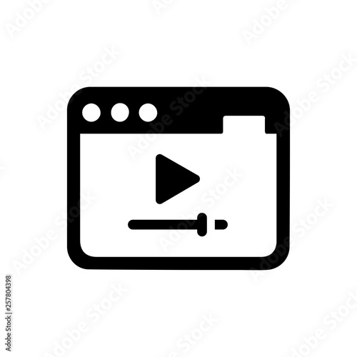 Online video icon