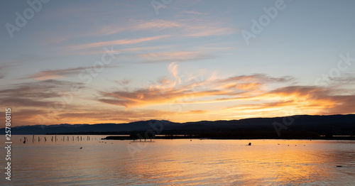 Warm sunset