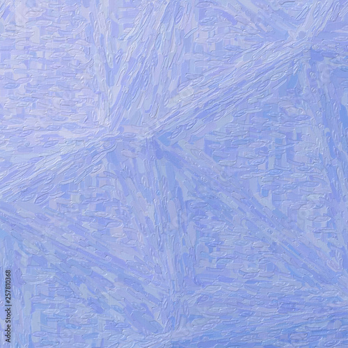 Cobalt blue Impasto in square shape background illustration.