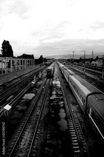 train at the station