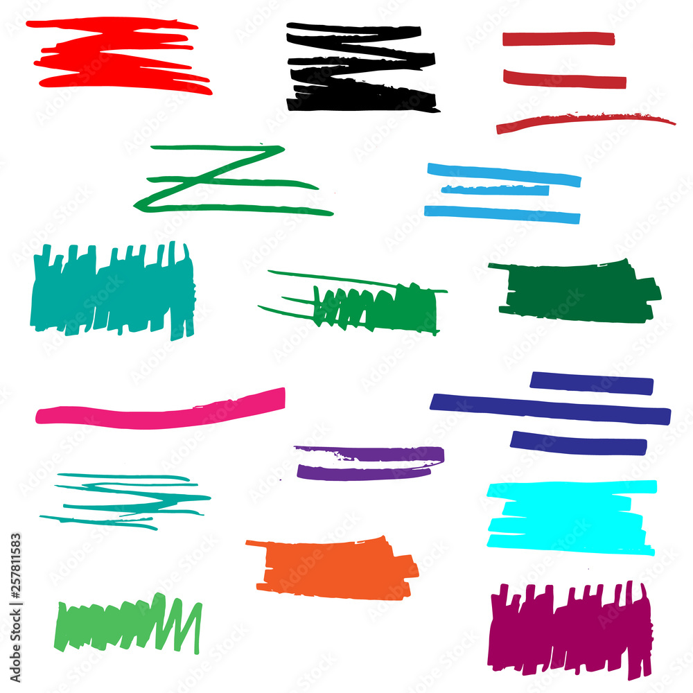 Highlight marker lines. Highlight marker lines.