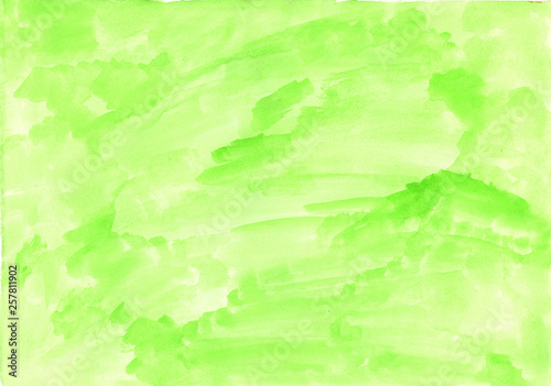 Light green bright background, illustration