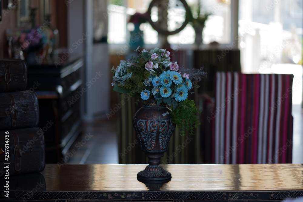 Fototapeta premium Vase of flowers