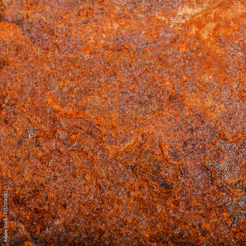 sheet of rusty metal. old oxidized background