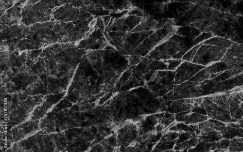 Black marble stone