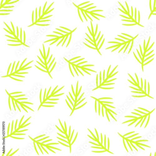 Fototapeta Naklejka Na Ścianę i Meble -  leaves seamless pattern vector