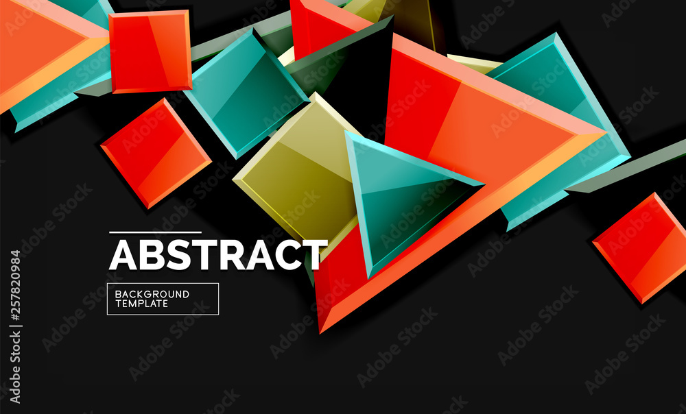 Shiny style geometric background Shiny style geometric background