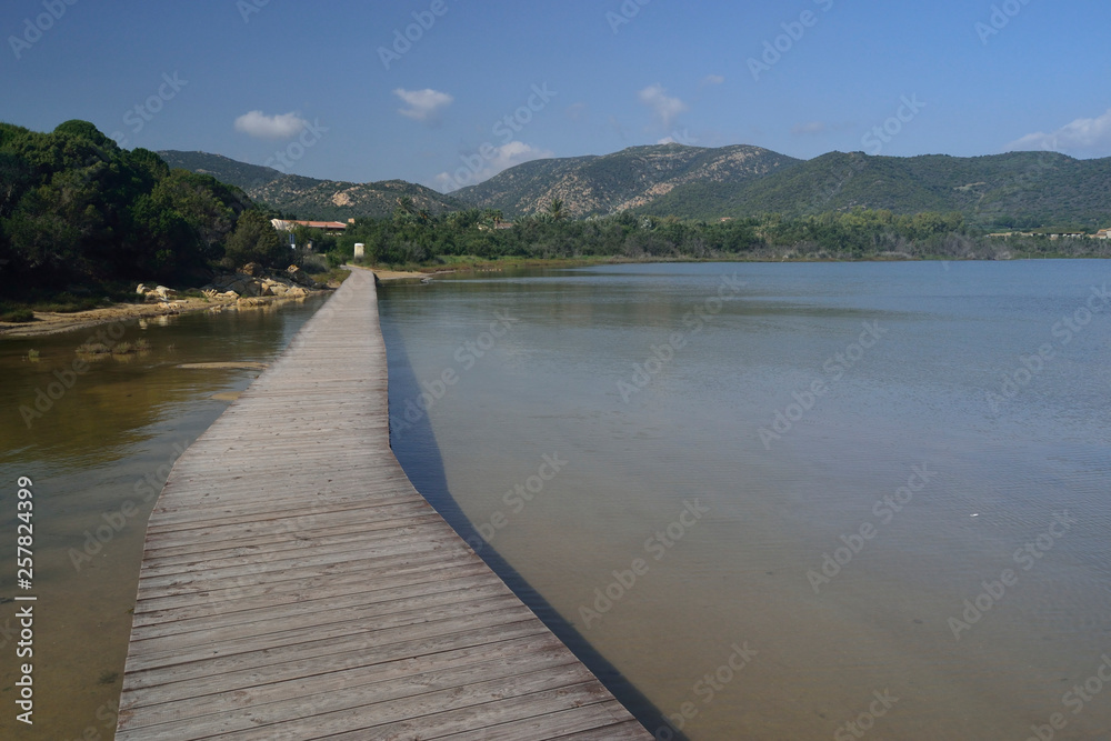Fototapeta premium Staw Stangioni de su Sali