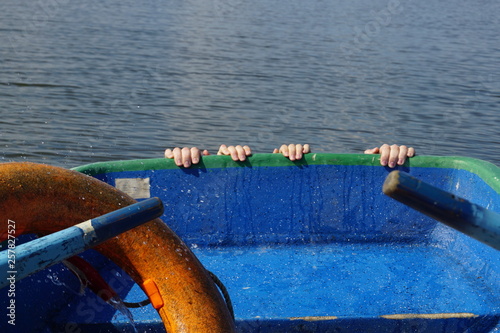 boat on water photo