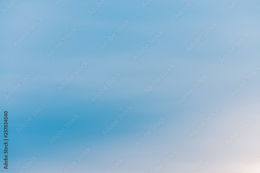 Blue day clear sky with light clouds. Smooth blue white gradient of sky. Wonderful weather. Background of morning. Heaven at morning with copy space. Slightly cloudy backdrop. Atmosphere of clear day. Blue day clear sky with light clouds. Smooth blue white gradient of sky. Wonderful weather. Background of morning. Heaven at morning with copy space. Slightly cloudy backdrop. Atmosphere of clear day.
