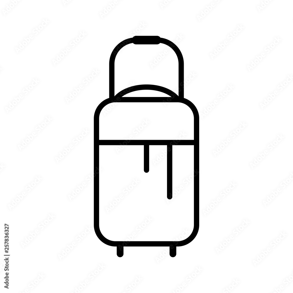 Travel b ag icon Travel b ag icon