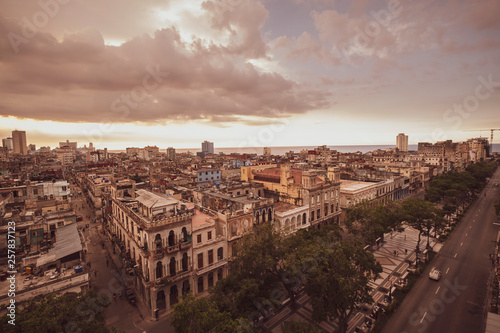 Havanna at sunset