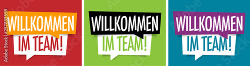 Willkommen im team