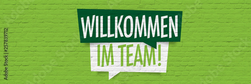 Willkommen im team