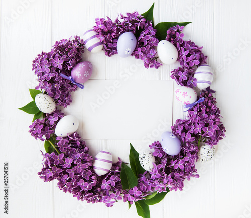 Easter holiday wreath
