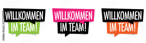 Willkommen im team