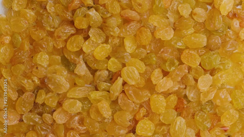Rotating background of raisins Rotating background of raisins