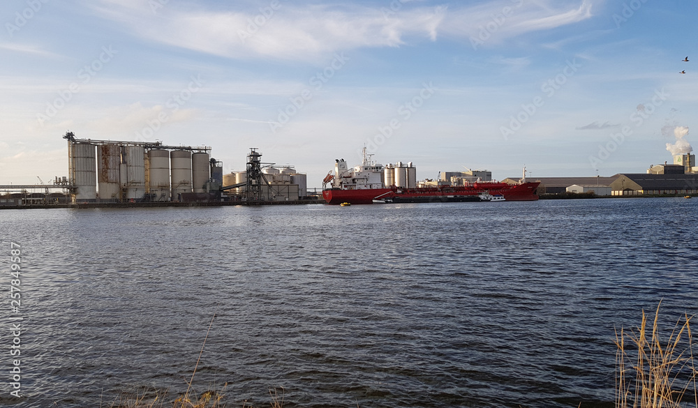Amsterdam Industrie Hafen