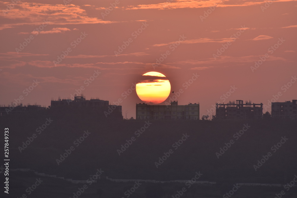 Obraz premium Sunset New