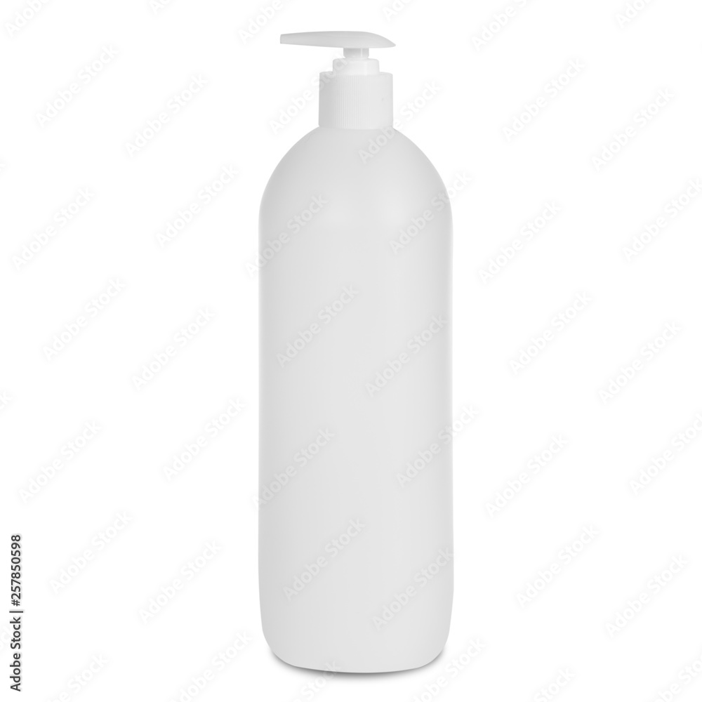 bottle on white backgroun
