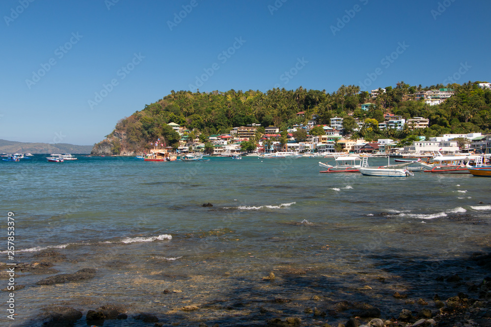 Obraz premium Philippines, Puerto Galera seashore