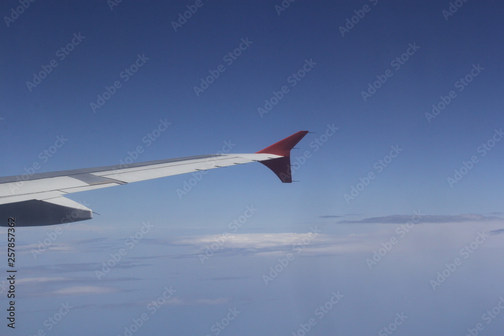 Fototapeta premium Aircraft wing