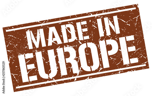 made in europe stamp