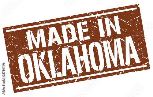 made in Oklahoma stamp
