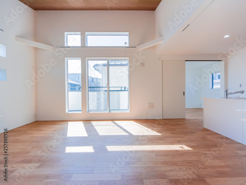 新築戸建てのリビング